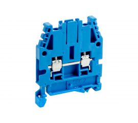 Клемма DKC винт 4мм.кв син ZCBI04 