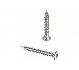 Саморез Стройметиз 2,5х20 универсальный, белый цинк уп. 200 шт. 2150043 