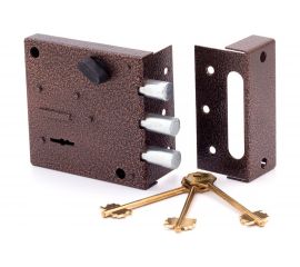 Накладной замок Симеко БИФ-090-1х3 4077 