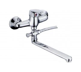 Смеситель для ванны и умывальника FRAP 35к F2116 б/отв, S-нос 510503 