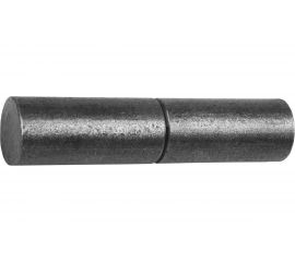 Галтованная петля для металлических дверей СИБИН цилиндрической формы с впрессованным шариком 36x140 мм 37617-140-36 