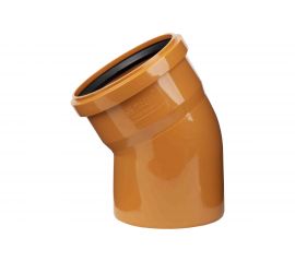 Отвод ООО МультиМирПласт 110x30 SN2 рыжий ОТВ НК 110/30 SN2 