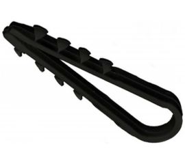 Дюбель хомут Экопласт 19-25 мм, чёрный, 100 шт. 40425BL 