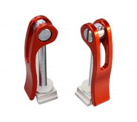 Прижим винтовой клипса для шин-направляющих (2 шт; M8x50 мм; Т-паз) UNIQ TOOL UTK-0013 