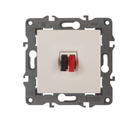 Аудиорозетка ЭРА Elegance IP20, сл.кость 14-3111-02 Б0034321 
