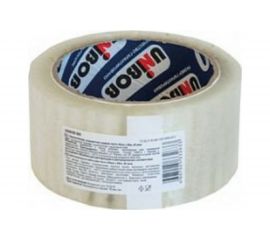Упаковочная клейкая лента UNIBOB прозрачная 48 мм х 66 м 134838 