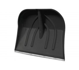 Снегоуборочная пластиковая лопата РемоКолор с планкой, без черенка, 410x460мм, 69-0-441 