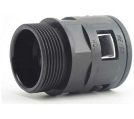 Муфта для гофрированных труб Weyer WQG M20B/AD21.2 коннектор прямой нар. M20x1.5 WE0204000 