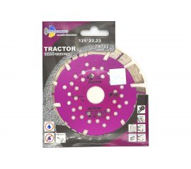 Диск алмазный отрезной Tractor (125х22.2х12 мм) TRIO-DIAMOND TR702 