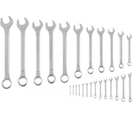 Набор комбинированных ключей Top Tools 6-32 мм, 25 шт. 35D370 