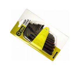 Набор шестигранных ключей On 1,5-10 мм, 9 шт. CR-V 04-03-001 