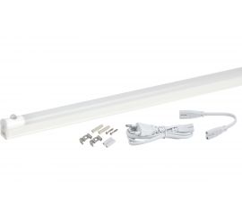 Линейный LED светильник ЭРА LLED-02-08W-4000-MS-W с датчиком движения Б0019784 