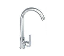 Смеситель для мойки Istok одноручный life с поворотным высоким R-изливом, 35 картридж 0402.405 