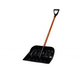 Снеговая лопата из поликарбоната CARBOLUX ПК-1-Э с алюминиевым черенком и ручкой 01110 