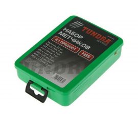 Набор метчиков TUNDRA М3 - М12, 21 шт. 2705965 