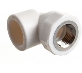 Угольник VALTEC PPR с переходом на внутреннюю резьбу 25х1/2 VTp.752.0.02504 