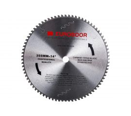 Диск пильный TCT по металлу (355х2.4х25.4 мм; 80 зубьев) Euroboor 130.355/80 