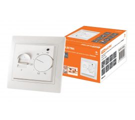 Термостат для теплых полов TDM Таймыр ТТП 16А, 250В, с датчиком 3 м, белый SQ1814-0031 