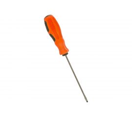 Отвертка МАСТЕР шлицевая 3,2x100 мм CrV с двухкомпонентной ручкой SANTOOL 031410-132-100 