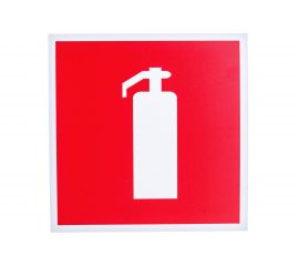 Табличка Контур Лайн ОГНЕТУШИТЕЛЬ 200х200 12FC0132 