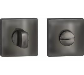 Квадратная завертка к ручкам PUERTO черный никель INBK AL 03 BN 