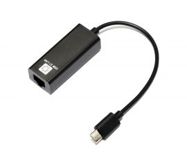 Сетевая карта 5bites USB 3.1 TYPE-C - RJ45 100 мегабит, черный, 10см UA3C-45-08BK 