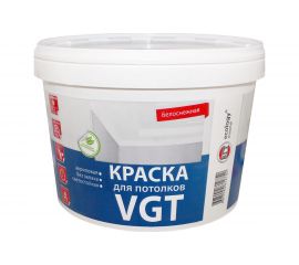 Краска для потолков VGT ВД АК 2180 Белоснежная 7кг 11602866 