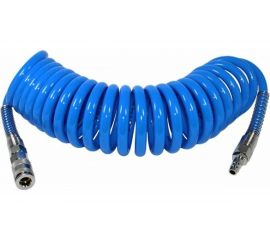 Шланг спиральный воздушный с быстросъемными соединениями (8х12 мм; 5 м) Русский Мастер РМ-70112 