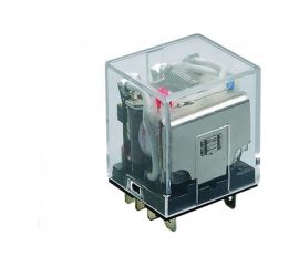 Реле IEK РЭК77/4 LY4 с индикацией 10А 12В АC RRP10-4-10-012A-LED 