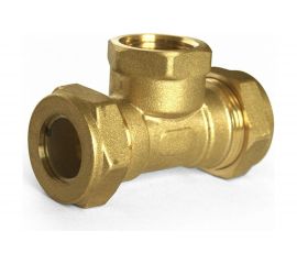 Тройник Stahlmann F 20х3/4х20 EF 061300 