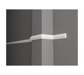 Стеновой молдинг Decor-Dizayn ударопрочный влагостойкий под покраску 40Х19Х2000 мм DD002 