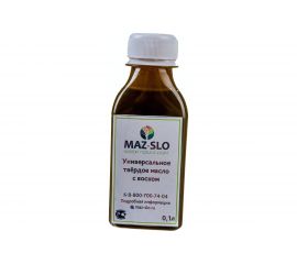 Твёрдое универсальное масло с воском MAZ-SLO цвет Орех 100 мл 8062307 