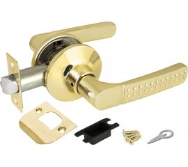 Ручка защелка PUNTO 6026 PB-P без фик. золото 36853 