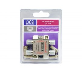 Делитель DORI спутниковый TV-SAT на 3 TV 5-2300 MHz на F с питанием 2308 