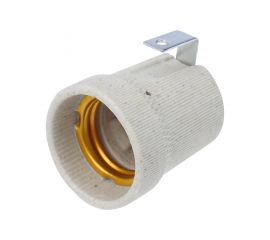 Патрон REXANT керамический E27 с держателем 11-8867 