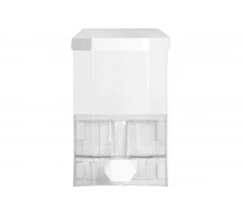 Диспенсер для жидкого мыла ЛАЙМА PROFESSIONAL ORIGINAL, НАЛИВНОЙ, 1 л, прозрачный, пластик 605773 