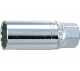 Головка свечная, магнитная, 12-гранная, 20,6 мм, 70 мм FORCE 807320.6 