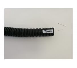 Гибкая гофрированная труба ПНД ZITEG d20 мм с протяжкой, цвет черный, 50м 7930108870324 