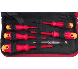 Отвертка ОНЛАЙТ OHT-Оtd01-H6 диэлектрическая, набор 6 шт. 82992 