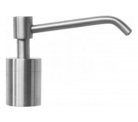 Диспенсер для мыла Nofer inserts из нержавюещей стали, бак белый пэ1000 мл 03102.S 