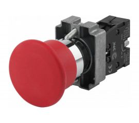 Кнопка управления ЭРА LAY5-BC41 Грибок, красная, 1з, 20/200/3200 Б0045642 