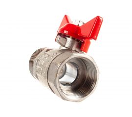 Шаровой кран VALTEC COMPACT, рукоятка бабочка 3/4 вн.-нар. VT.093.N.05 