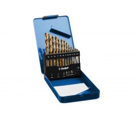 Набор сверл по металлу (13 шт., 1.5-6.5 мм, сталь Р6М5, титановое покрытие, класс А) Зубр 29615-H13_z01 