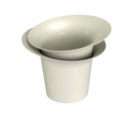 Цветочный горшок АКИБИ МОДЕРН 1 л, красный ПИ-26-8ТХ 