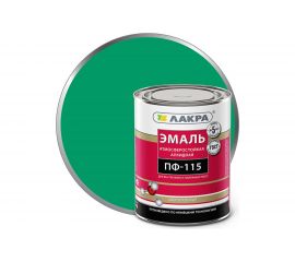 Эмаль Лакра ПФ-115 ярко-зеленая, 1 кг 90000800781 