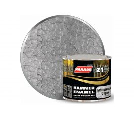 Эмаль молотковая серая по металлу PARADE Z1 543-321 0,45 л Лк-00002080 