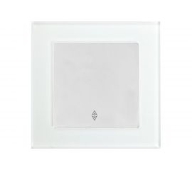 Электрический 1-клавишный выключатель переключатель STEKKER серия Катрин 39244 