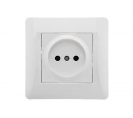 Розетка GUSI ELECTRIC Ugra без БЗК, с ЗП, СУ, 16А, 250В, белый С11Р2-001-СБ 