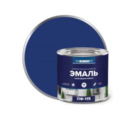 Эмаль PROREMONTT ПФ-115 синяя, 1.9 кг Лк-00004477 
