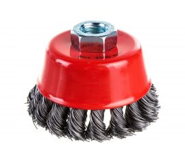 Щетка-крацовка чашечная для УШМ (80 мм, М14) MIRAX 35104-080 